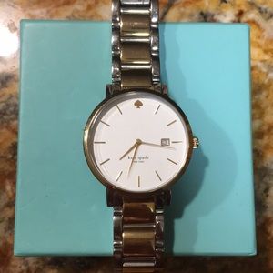 Silver and gold Kate Spade watch